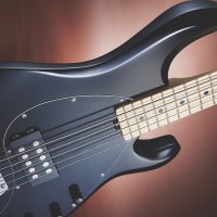 A Sterling By Music Man Sub Ray5 bass guitar, taken on December 14, 2016. (Photo by Joseph Branston/Bass Guitar Magazine)